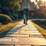 Japanese walking method, fat-burning walking technique, easy fitness routine
