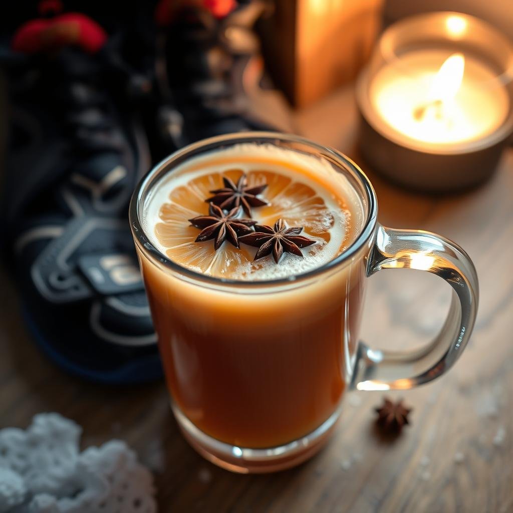 Winter variation of natural post-workout drink for runners Winter variation of natural post-workout drink for runners